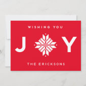 Wünschen Sie Freude an Weihnachten Urlaub Corporat (Vorderseite)