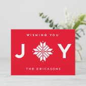 Wünschen Sie Freude an Weihnachten Urlaub Corporat (Stehend Vorderseite)