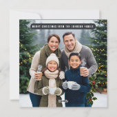 Wünschen Sie frohe Weihnachten niedlicher Weihnach (Rückseite)