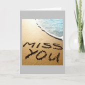 WÜNSCHEN SIE HIER ODER DASS ICH DA WAR FEHLER SIE. KARTE (Vorderseite)