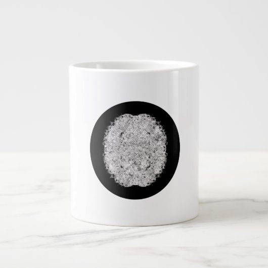 Wünschen Sie mich nicht Jumbo-Tasse (Vorderseite)
