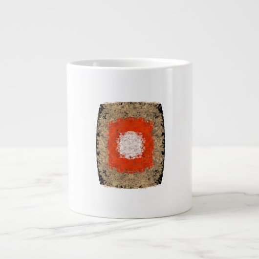 Wünschen Sie mich nicht | Silent ASMR Art Jumbo-Tasse (Vorderseite)