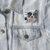 Wünschen Sie mir einen Knopf der frohen Button (Beispiel)