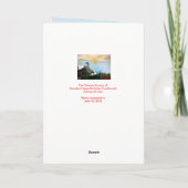 Wünschen Sie Oma A Happy Birthday! mit einem Liedb Karte (Rückseite)