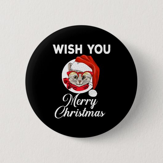 WÜNSCHEN SIE SICH, CHRISTMAS ZU VERBREITEN BUTTON (Vorderseite)