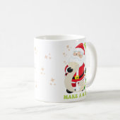 Wünschen Sie sich den Weihnachtsmann Kaffeetasse (VorderseiteRechts)