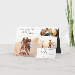 WÜNSCHEN SIE SICH DIE MERRIESTEN CHRISTMAS NOCH FEIERTAGSKARTE