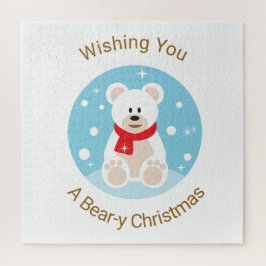 Wünschen Sie sich ein bärenweihnachtliches Puzzle