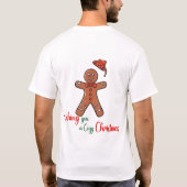 Wünschen Sie sich ein gemütliches Weihnachtsgebäck T-Shirt (Rückseite)