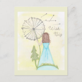 Wünschen Sie sich ein kleines Mädchen aus einem Lö Begleitkarte