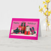 WÜNSCHEN SIE SICH EIN "SEHR FREUNDLICHES CHRISTMAS KARTE (Gelbe Blume)