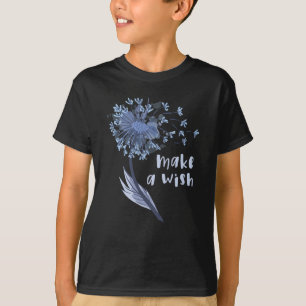 Wünschen Sie sich eine Dandelion-Blume T-Shirt