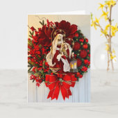 WÜNSCHEN SIE SICH EINE "SEHR SCHWARZE KRISTMAS" KARTE (Gelbe Blume)