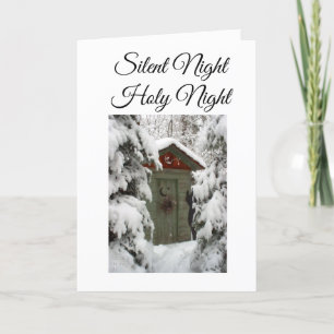 WÜNSCHEN SIE SICH EINE "WARME" UND "MERRY"-CHRISTM FEIERTAGSKARTE