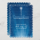 Wünschen Sie sich einen Stern Save the Date (Vorne/Hinten)