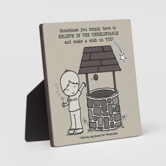 Wünschen Sie sich! Fotoplatte (Vorderseite)