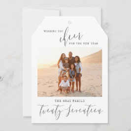 WÜNSCHEN SIE SICH FÜR DAS NEUE JAHR. FEIERTAGSKARTE
