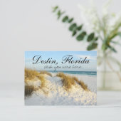 Wünschen Sie sich hier - Destin, Florida Postkarte (Stehend Vorderseite)