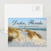 Wünschen Sie sich hier - Destin, Florida Postkarte (Vorne/Hinten)