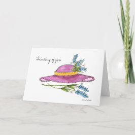 Wünschen Sie sich hier Pink Hat Card? Karte