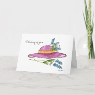 Wünschen Sie sich hier Pink Hat Card? Karte