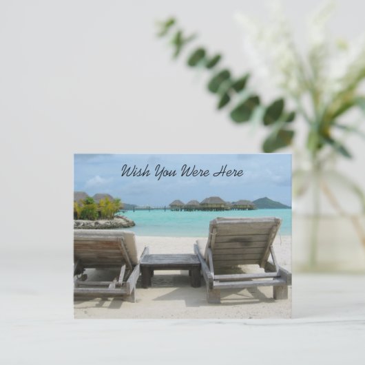 Wünschen Sie sich hier Postkarte? Postkarte (Stehend Vorderseite)