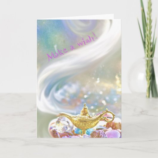 Wünschen Sie sich! Karte (Vorderseite)