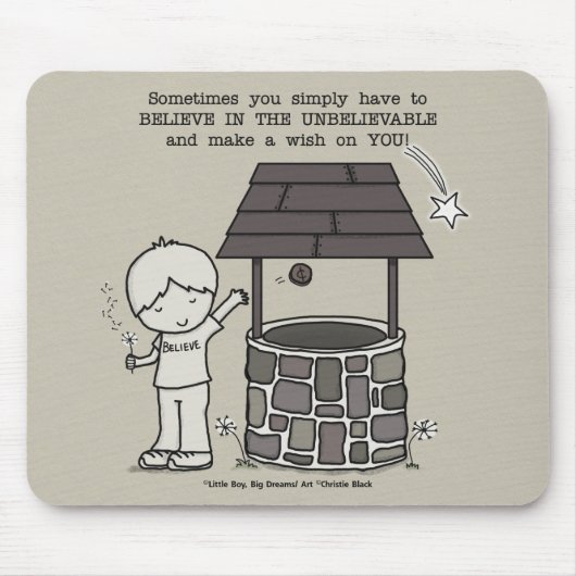 Wünschen Sie sich! Mousepad (Vorne)