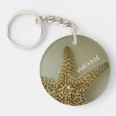 Wünschen Sie sich nach einem Strandurlaub Schlüsselanhänger (Vorderseite)