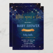 Wünschen Sie sich nach einer Sterne-Party Einladun Einladung (Vorne/Hinten)