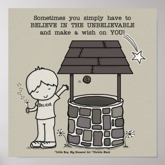 Wünschen Sie sich! Poster (Vorne)