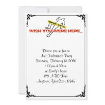 Wünschen Sie, Sie wären hier Anti-Valentin-Party E