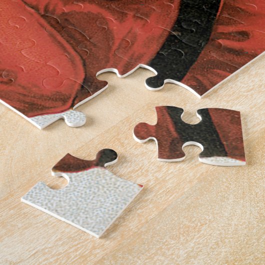 Wünschen Sie Weihnachten von Ellen Clapsaddle Puzzle (Seite)