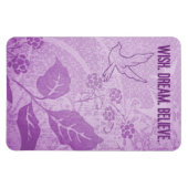 Wünschen. Träume. Glauben Sie. Magnet (Horizontal)