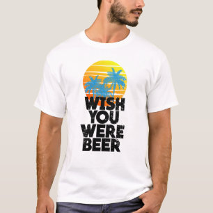 Wünschenswert sind Sonnenuntergänge am Strand un T-Shirt