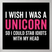 Wünschenswert war ein einmaliges Zitat Poster (Vorne)