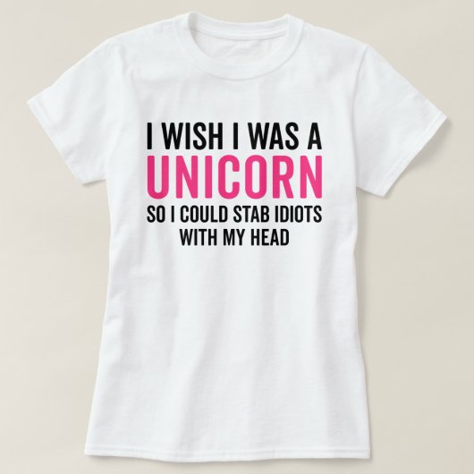 Wünschenswert war ein einmaliges Zitat T-Shirt (Design vorne)