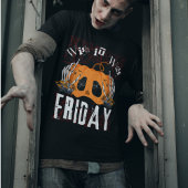Wünschenswert war es am Freitag halloween T-Shirt