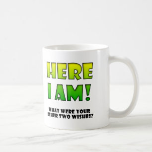 Wunscherfüllung Lustiger Becher oder Reisebecher Kaffeetasse
