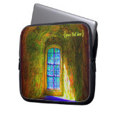 Wunschfenster Laptopschutzhülle (Vorderseite Links)