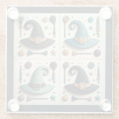 Wunschhexen Glasuntersetzer (Rückseite)