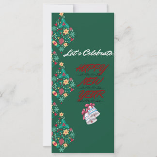 Wunschkarte für das neue Jahr