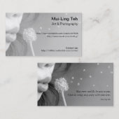 Wunschkarte Visitenkarte (Vorne/Hinten)