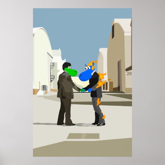 Wünschst du wärst Hippo Poster (Vorne)