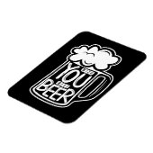 Wünschst du wärst Typografie Magnet (Linke Seite)