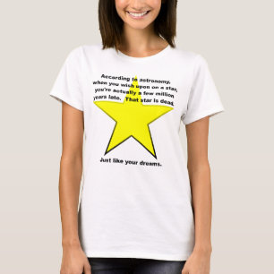 Wunschstern Lustiges T-Shirt