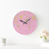 Wunschstern Wanduhr (Zuhause)