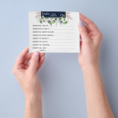 wünscht bald Frau Pampas Grass Shower Card zu werd Flyer (Gruppe)