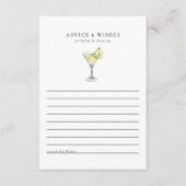 Wünscht Brautparty-Ratenkarte Hinweiskarte (Vorderseite)