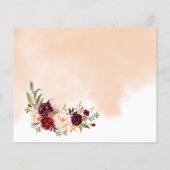 wünscht, dass der Bald Frau Brautparty-Karte wird Flyer (Hinten)